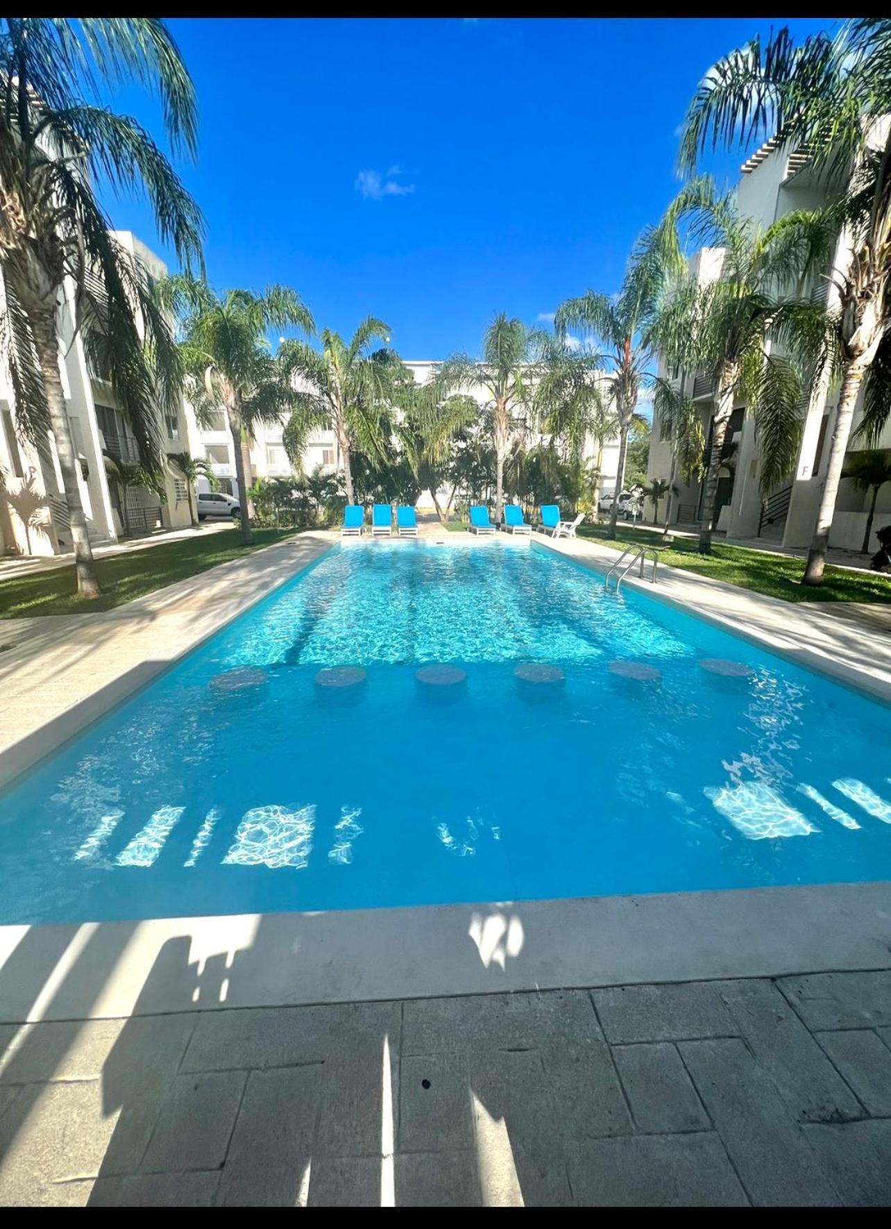 Departamento Blue Vacacional Lejlighed Playa del Carmen Eksteriør billede