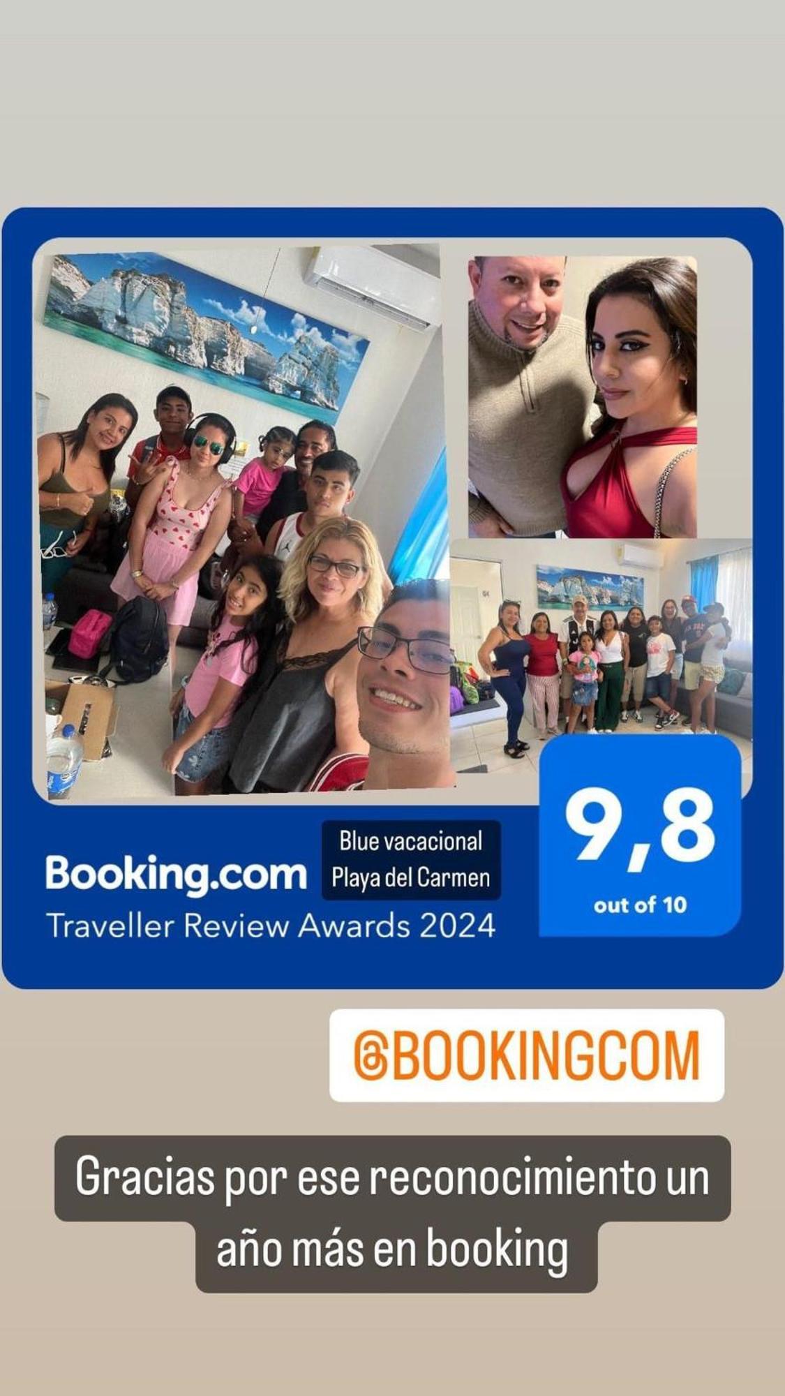 Departamento Blue Vacacional Lejlighed Playa del Carmen Eksteriør billede